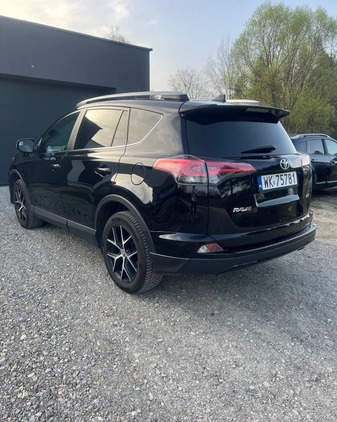 Toyota RAV4 cena 87000 przebieg: 91000, rok produkcji 2018 z Warszawa małe 56